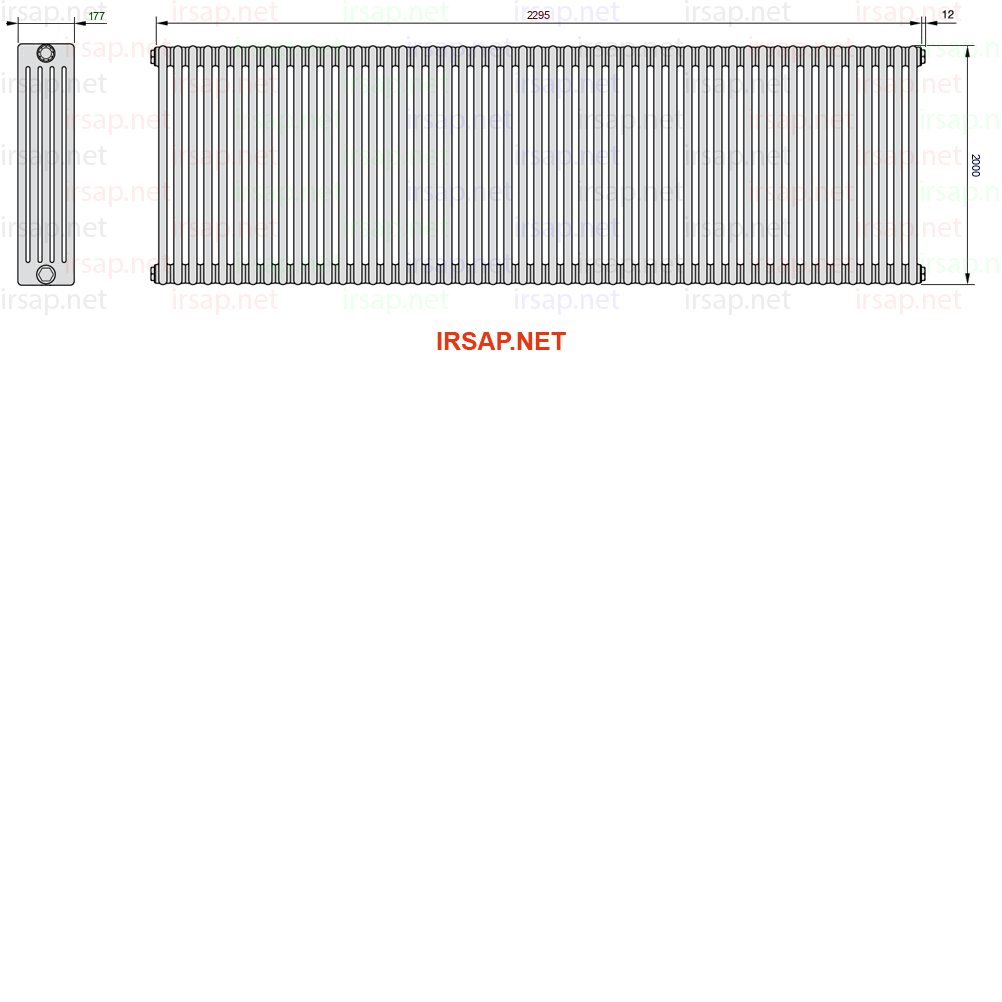 Радиатор IRSAP Tesi 52000/51 T12 CL 01